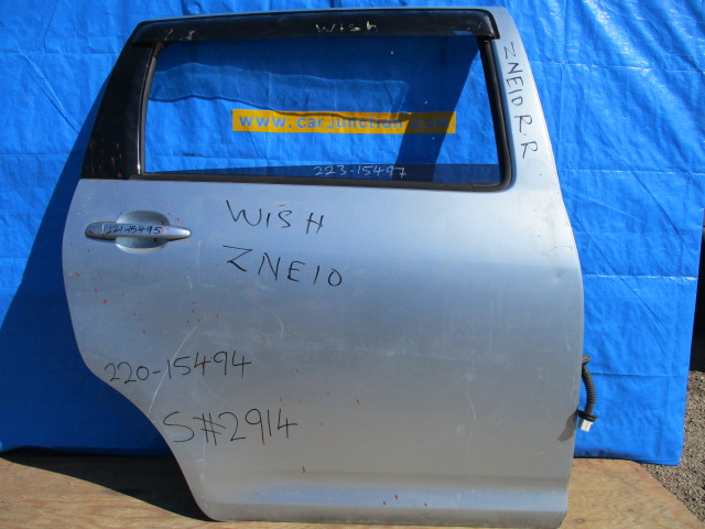 Used Toyota Wish OUTER DOOR HANDEL REAR RIGHT